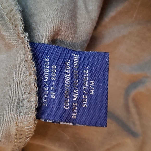 (M) b.u.m Equipment Stretch Olive Mix Classic ¾ Sleeve T-Shirt Casual Light - Picture 8 of 10